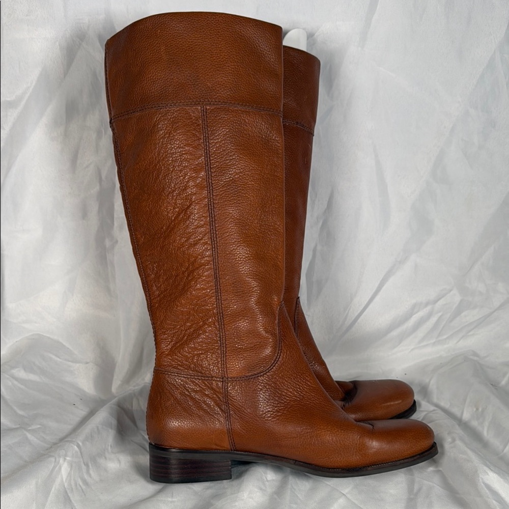 Brown Leather Banana Republic Knee-High Boots - Size 9